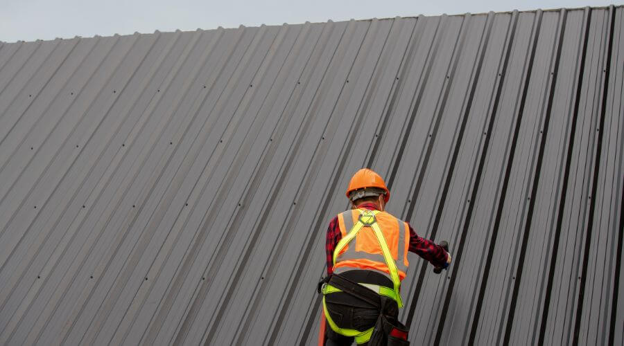 Professional metal roof installation services in Redfield, SD